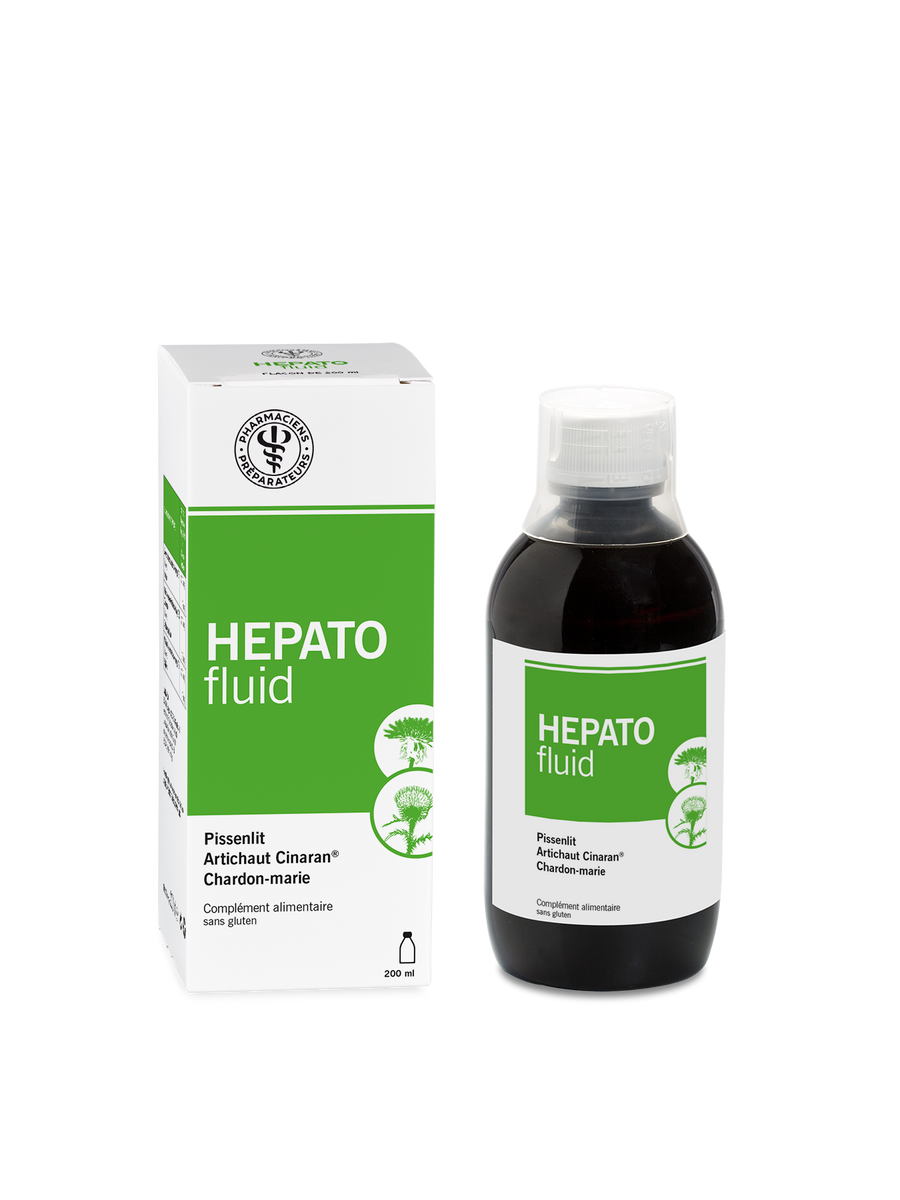 HepatoFluid à base de Chardon-marie Compléments alimentaires | Pharmaciens Préparateurs