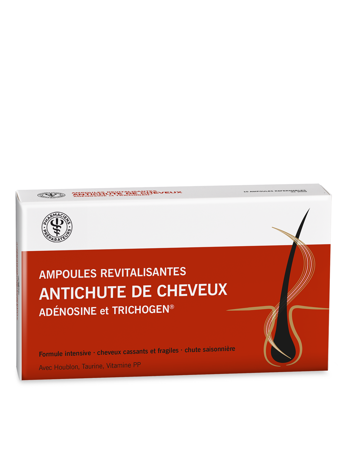 Ampoules revitalisantes antichute de cheveux Pharmaciens Préparateurs